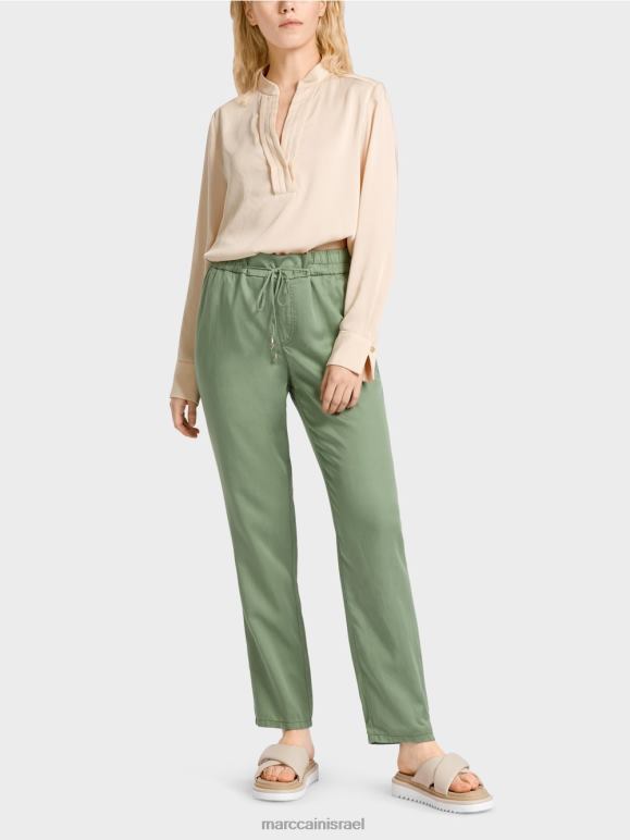 ירוק מיסטי Marc Cain מכנסיים של rivera "לחשוב מחדש ביחד". הַלבָּשָׁה 62FRR661