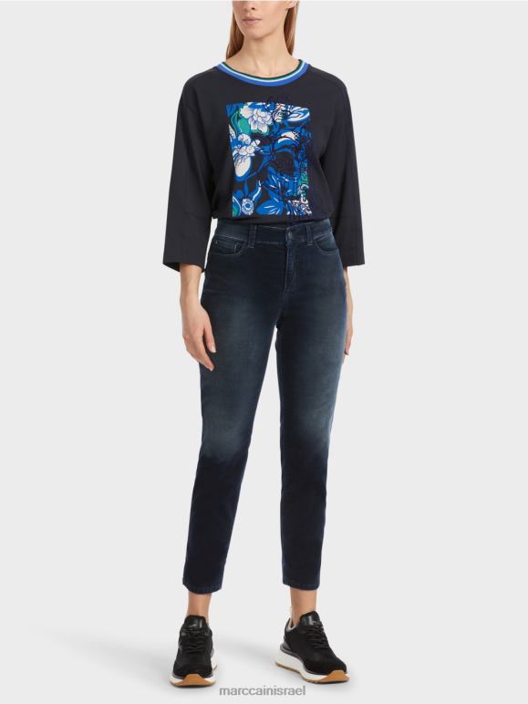 כחול חצות Marc Cain ג'ינס חמישה כיסים silea הַלבָּשָׁה 62FRR544