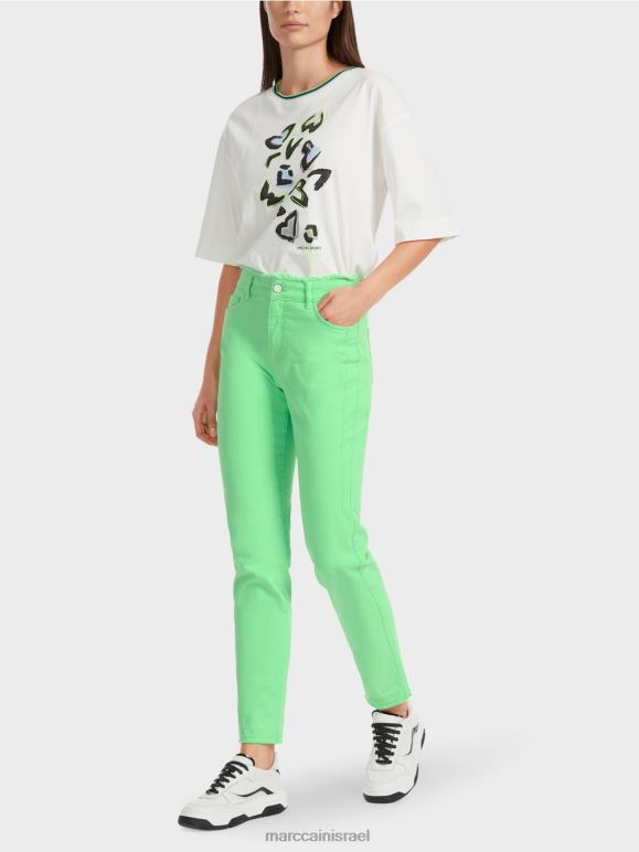 ירוק מזעזע בוהק Marc Cain "לחשוב מחדש ביחד" ג'ינס silea הַלבָּשָׁה 62FRR758