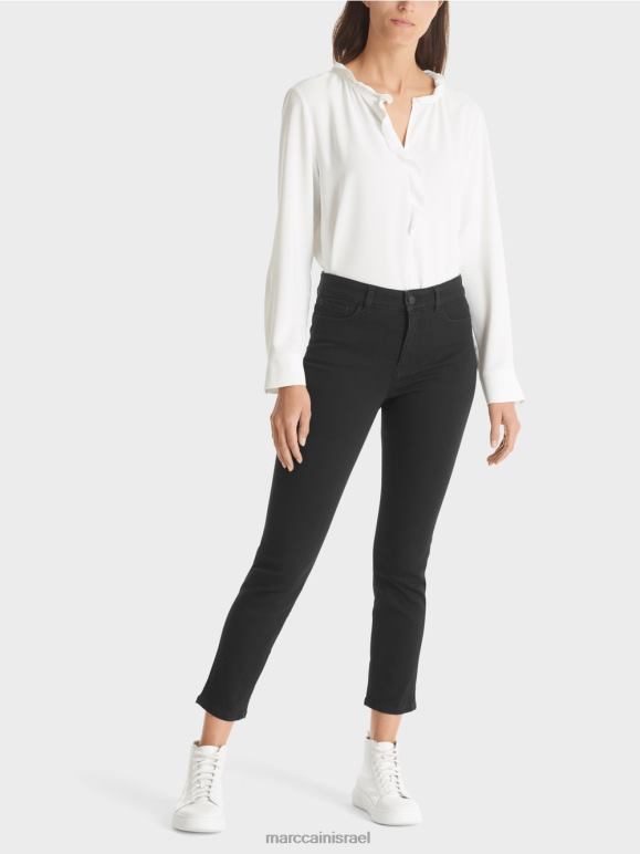 שָׁחוֹר Marc Cain ג'ינס של silea "לחשוב מחדש ביחד". הַלבָּשָׁה 62FRR763